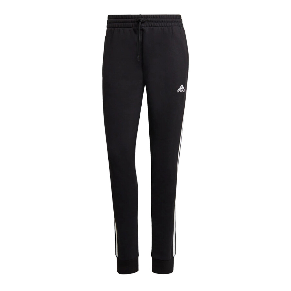 Pantalon de Mujer Adidas Essentials French - Negro - Blanco 