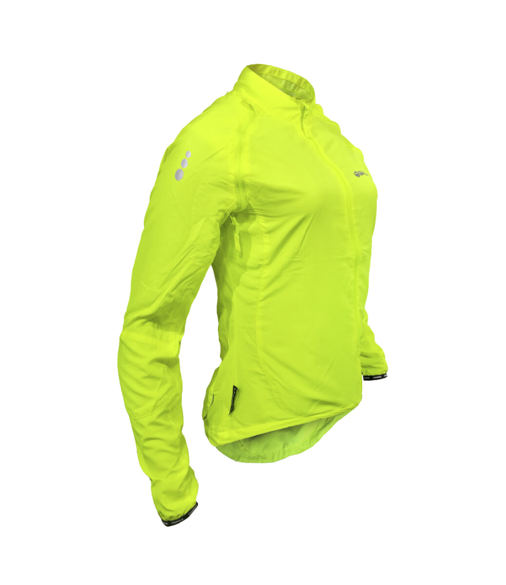 Campera Ciclismo Fluo - Mujer 