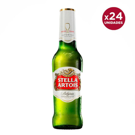 Cerveza Stella Artois 24 unidades 330 ml