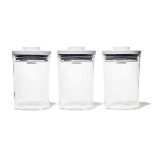 OXO GG JUEGO DE 3 RECIPIENTES POP 2.0 0.6 QT - BATH SKU N/A
