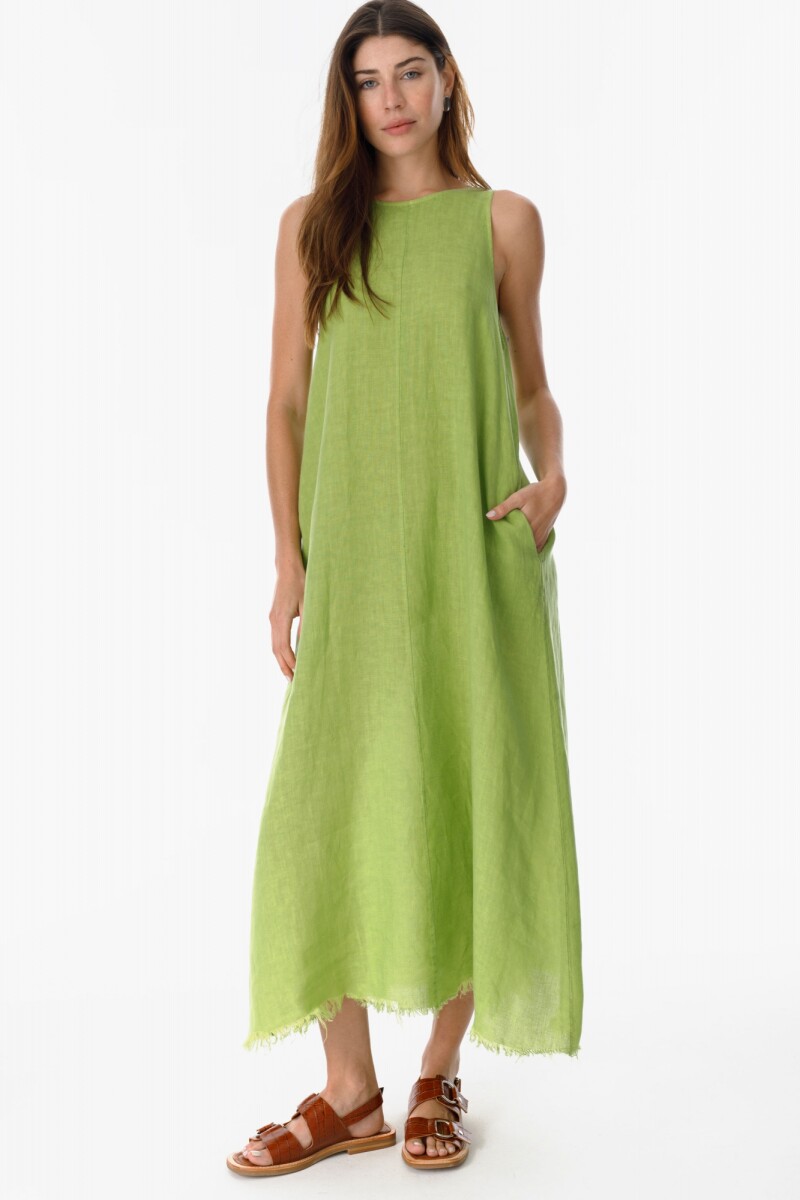 Vestido Duck - Verde Pistacho 