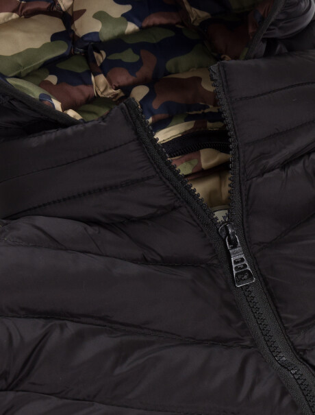 Chaleco nylon negro
