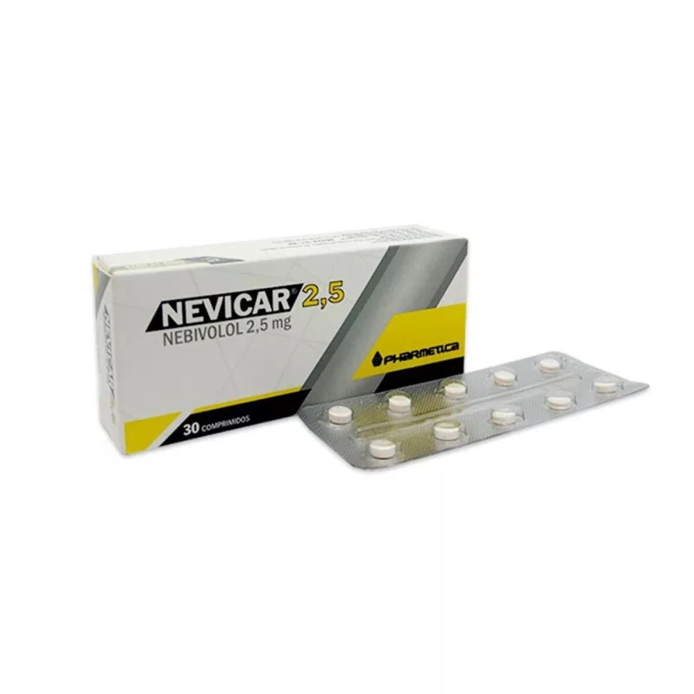 NEVICAR 2,5 MG. CJ X 30 COMP. REC.