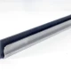 Riel y Goma Stainless - 35 cm.