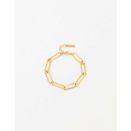 Pulsera Flexible Acero Dorado