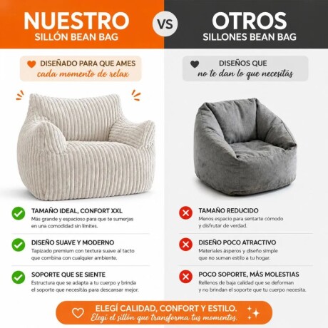 Sillon Infantil Cloudy Blanco