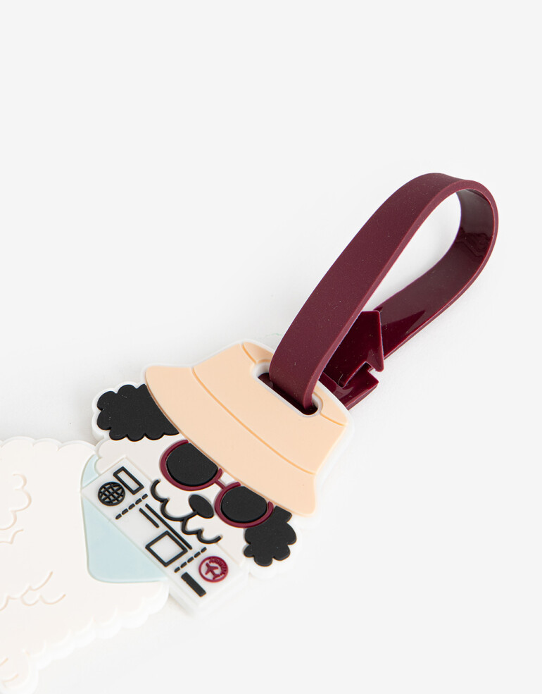 Tags Silicona Identificador De Valija De Silicona Perro Viajero - Combinacion Multicolor