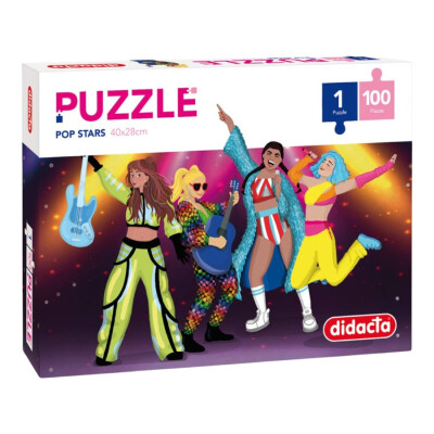 Puzzle Pop Star 100 Pcs Didacta Puzzle Pop Star 100 Pcs Didacta