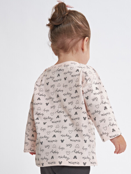 Camiseta manga larga Minnie Rosa