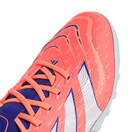 Championes Unisex Adidas Futbol 5 Predator League Tf Anaranjado - Azul
