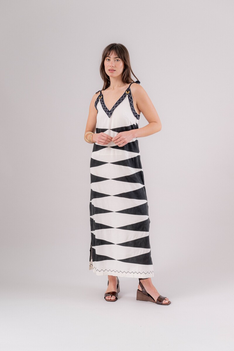 Vestido Lanivia - BLANCO 