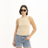 Musculosa Pulau Btfly Tank Top Beige