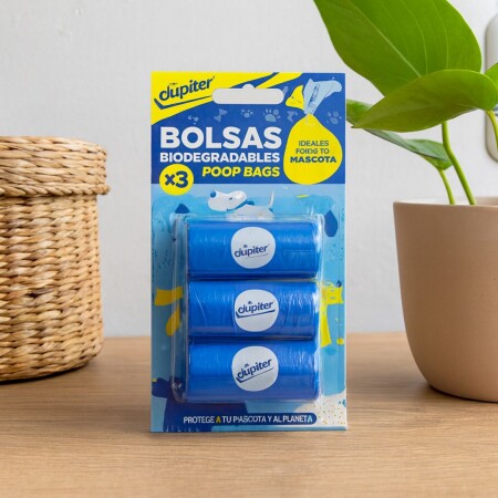 Bolsa para residuos de mascota x 3 unidades Jupiter Bolsa para residuos de mascota x 3 unidades Jupiter