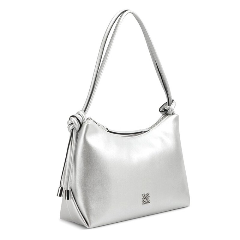 Shoulder Bag Oralie Top Zip Silver