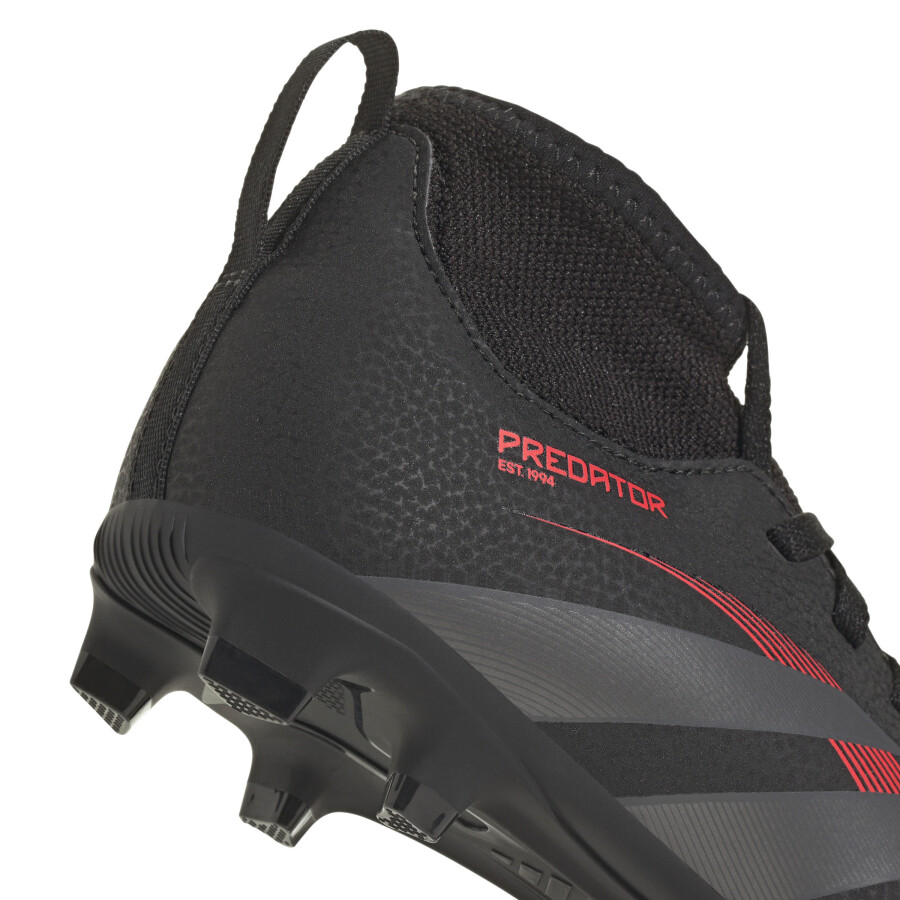 Championes de Niños Adidas Predator Club Sock Negro - Gris - Rojo