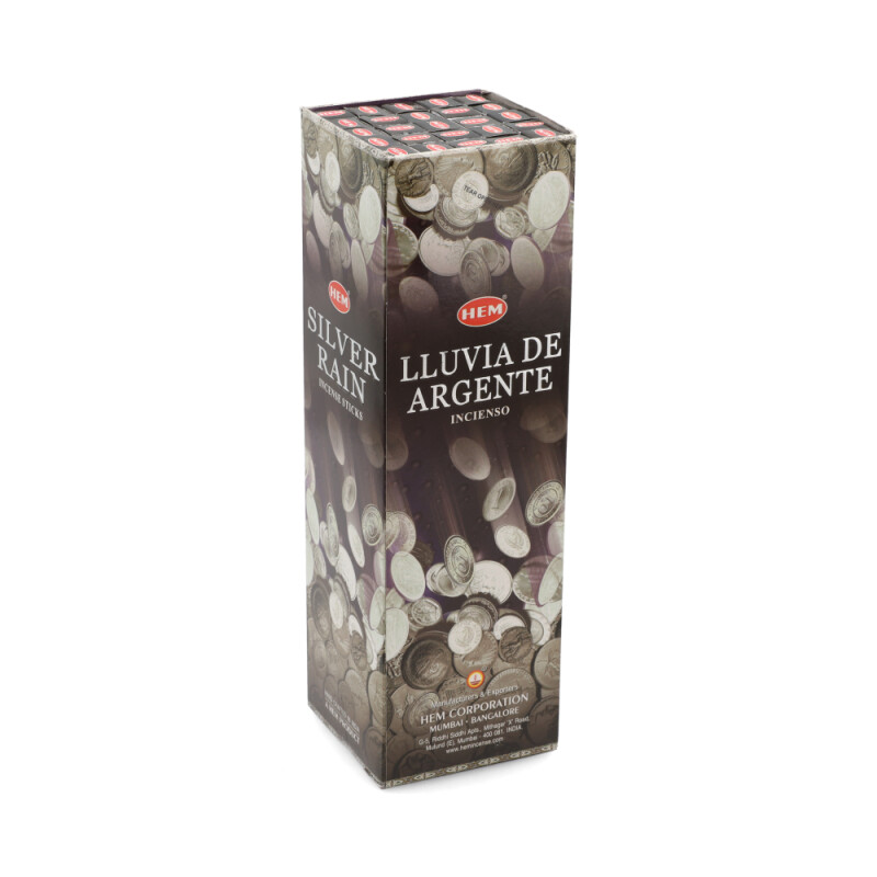 INCIENSO HEM CAJA COMÚN X25 Lluvia De Plata