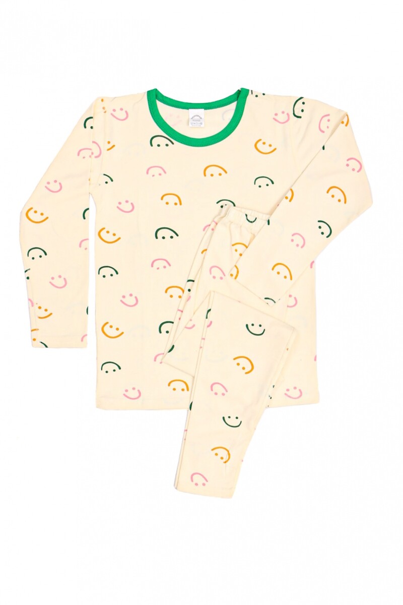 Pijama Caritas - Amarillo 