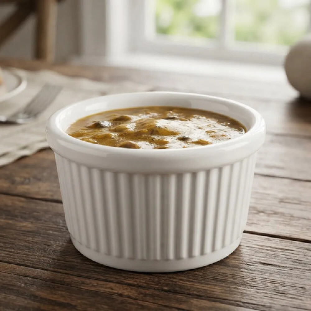 Dip ramekin melamina blanca 8x4 cm Dip ramekin melamina blanca 8x4 cm