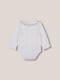 Body Cuello Bordado Blanco Roto