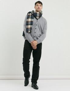 470710 CARDIGAN HARRINGTON URBAN Gris Medio Melange