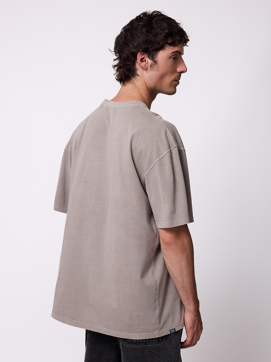 T-SHIRT DAYOM DIXIE Taupe