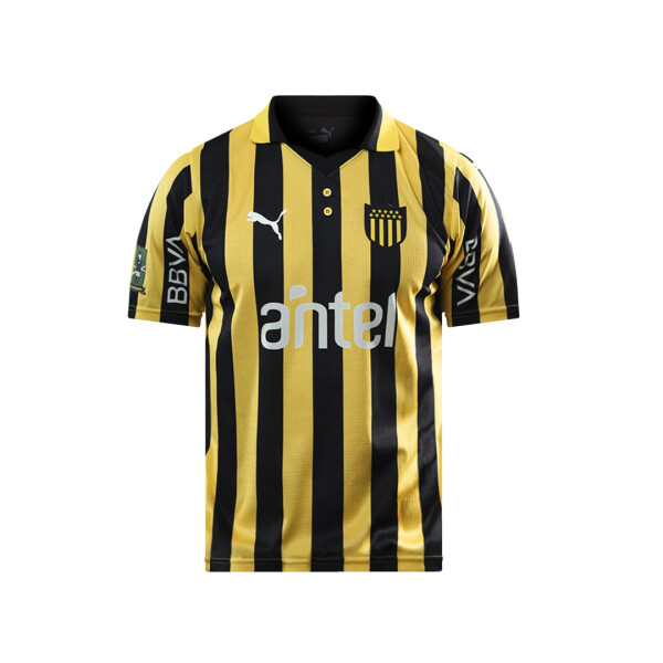 CAMISETA ANIVERSARIO PEÑAROL 2024 - PUMA AMARILLO/NEGRO