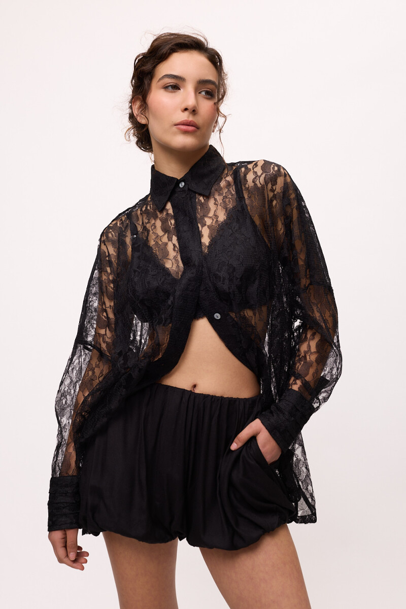 Camisa Ilha Negro