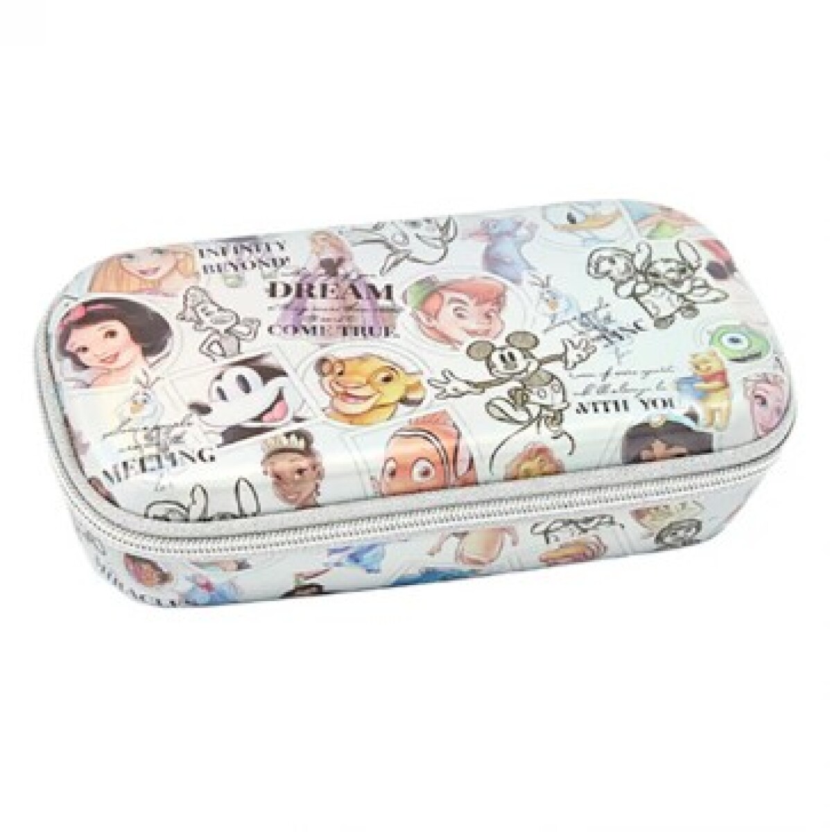 Cartuchera mooving box disney 100 rectangular 