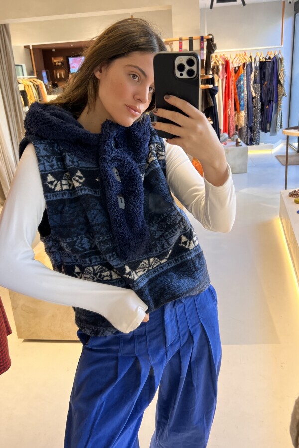 Crazy Vest Base Azul