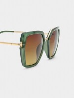 Gafas De Sol De Mariposa caqui