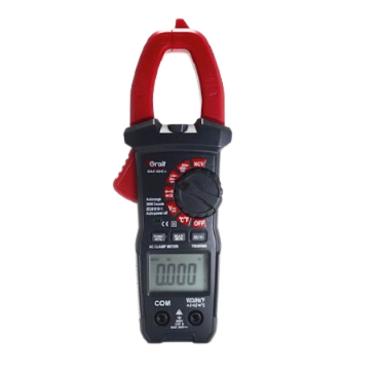 PINZA AMPEROMETRICA DIGITAL PREMIUM 600VCACC/200ACA TRUE RMS GAF-02C+ 