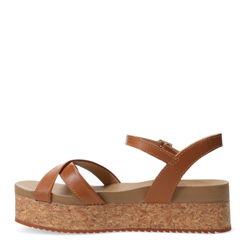 Sandalias de Mujer Bottero con plataforma Marrón Caramelo