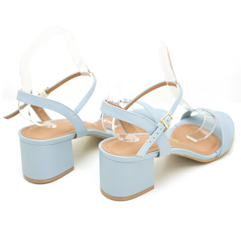 Sandalia Vizzano Taco Bajo de Mujer - 6291.900-8389 Celeste