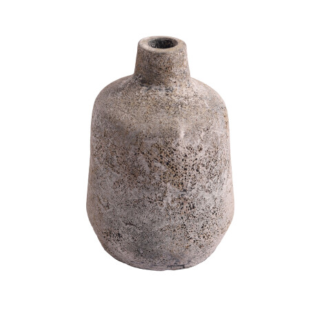 JARRÓN DECORATIVO CERAMICA BLANCO LUBANG S