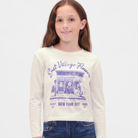 FRCH LS VALUE TEES NEW OFF WHITE