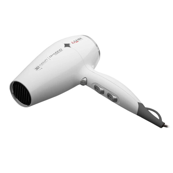 Secador De Pelo Ga.ma Italy Diamond Ceramic 3d Therapy 2300 W SECADOR GAMA DIAMOND CERAMIC ION 3D GRIS