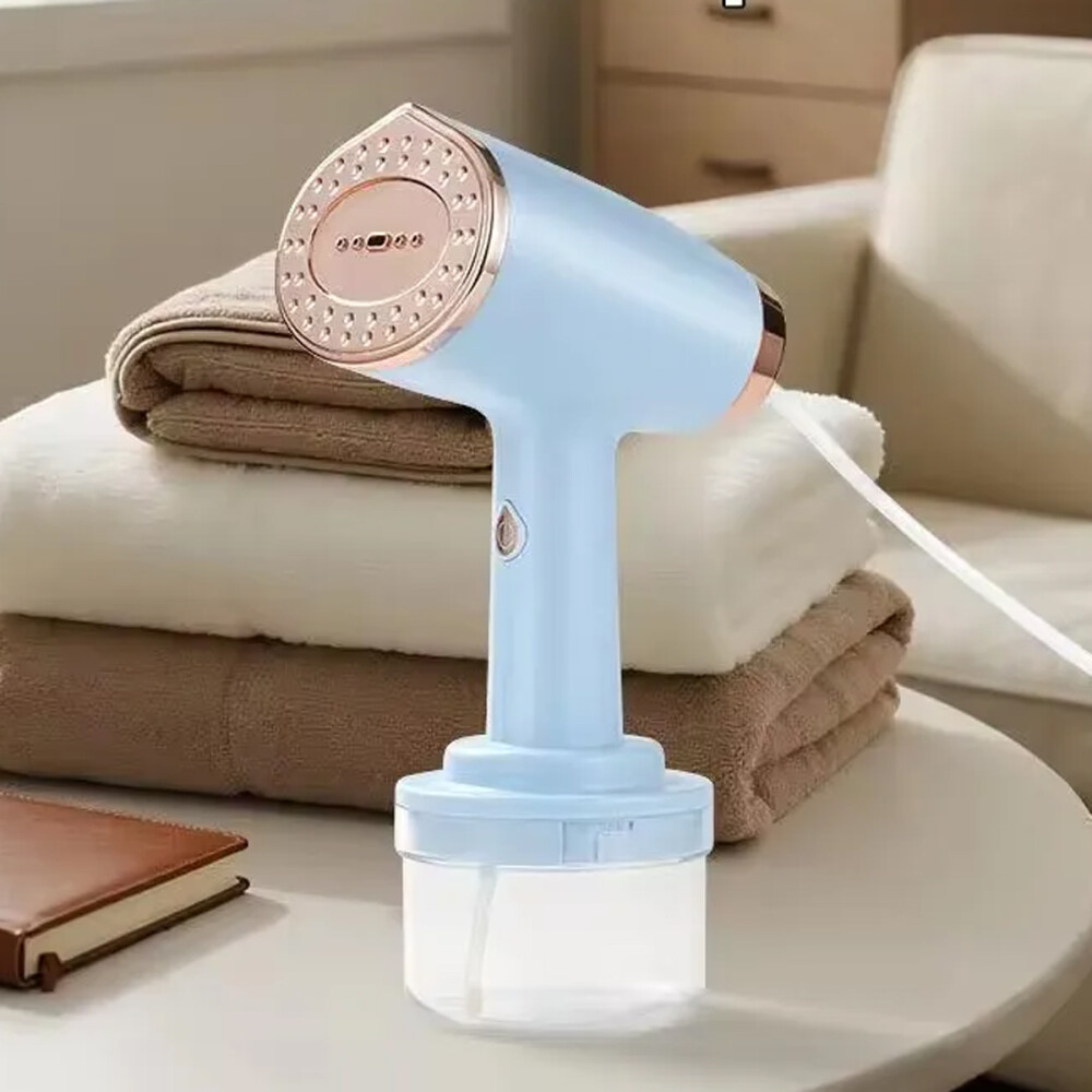 Plancha A Vapor Vertical Fácil Y Eficiente Vaporizador Celeste Plancha A Vapor Vertical Fácil Y Eficiente Vaporizador Celeste