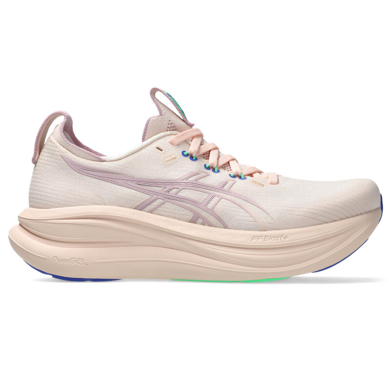 Zapatillas Running GEL-Nimbus 28 Mujer Pearl Pink/morganite