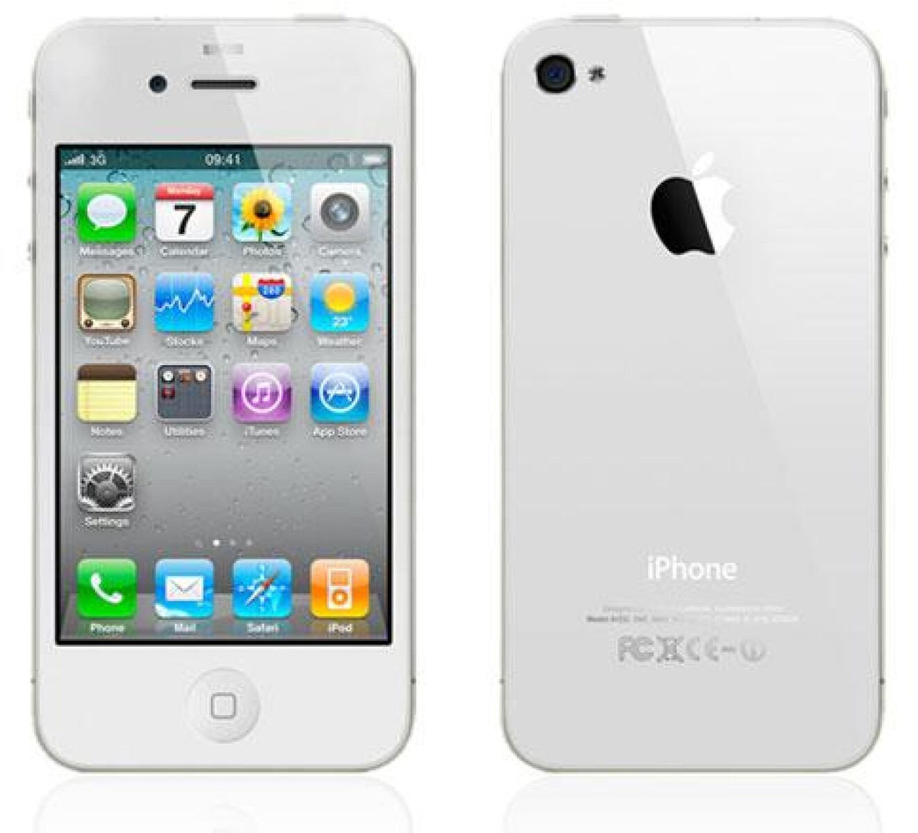Apple Iphone 4S 8GB Blanco Usado 