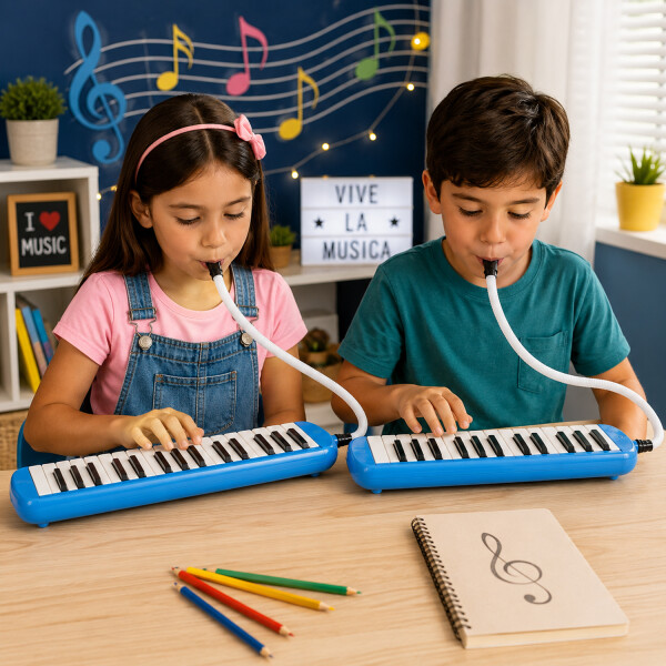 Melodica Memphis Ft32k De Viento Con 32 Teclas MELODICA MEMPHIS FT32K