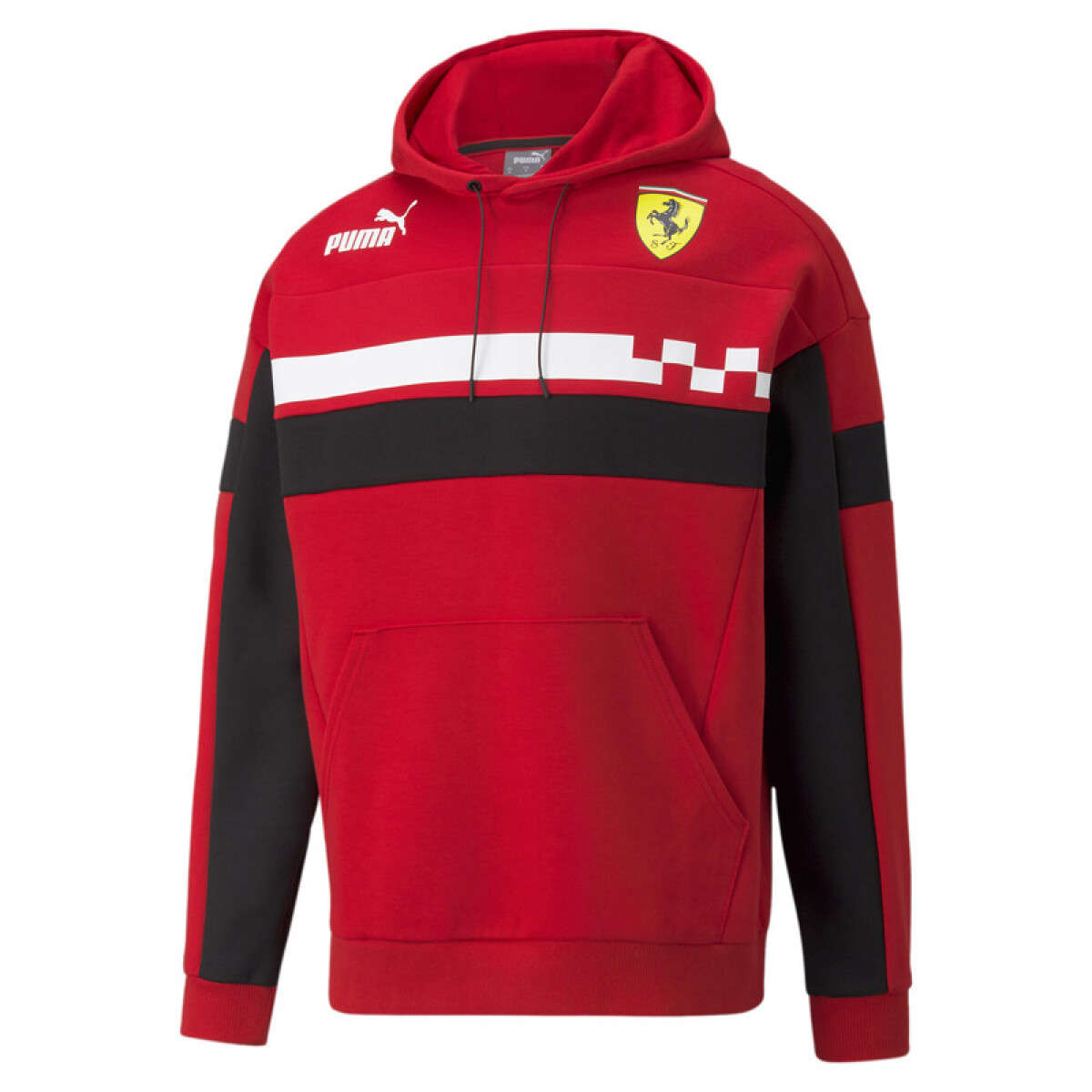 Ferrari Race SDS Hoodie 53165002 - Rojo 