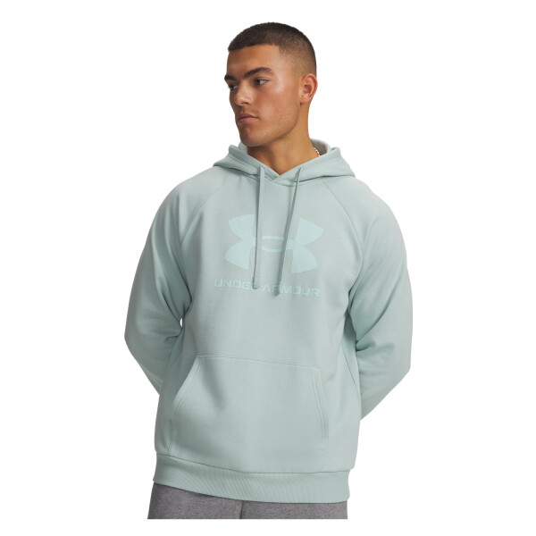 Buzo Under Armour Rival Fleece Hombre 1379758-477 Azul