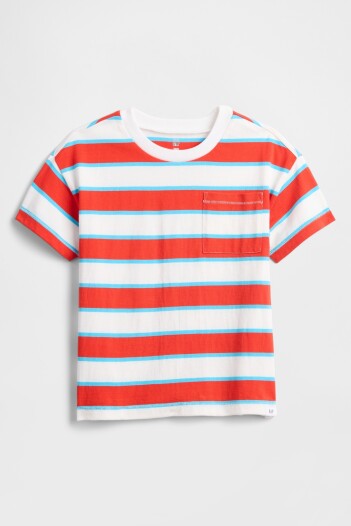 Remera Toddler Niño New Off White Stripe