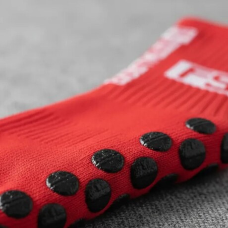 Par de Medias Deportivas Antideslizantes para Fútbol FS Rojas