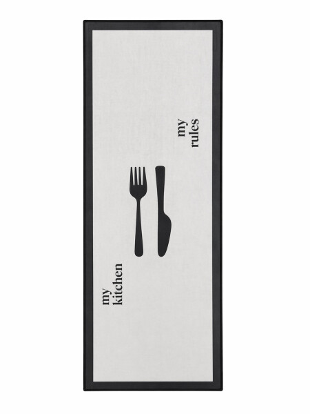 ALFOMBRA RAYAS SET X 2 GRIS