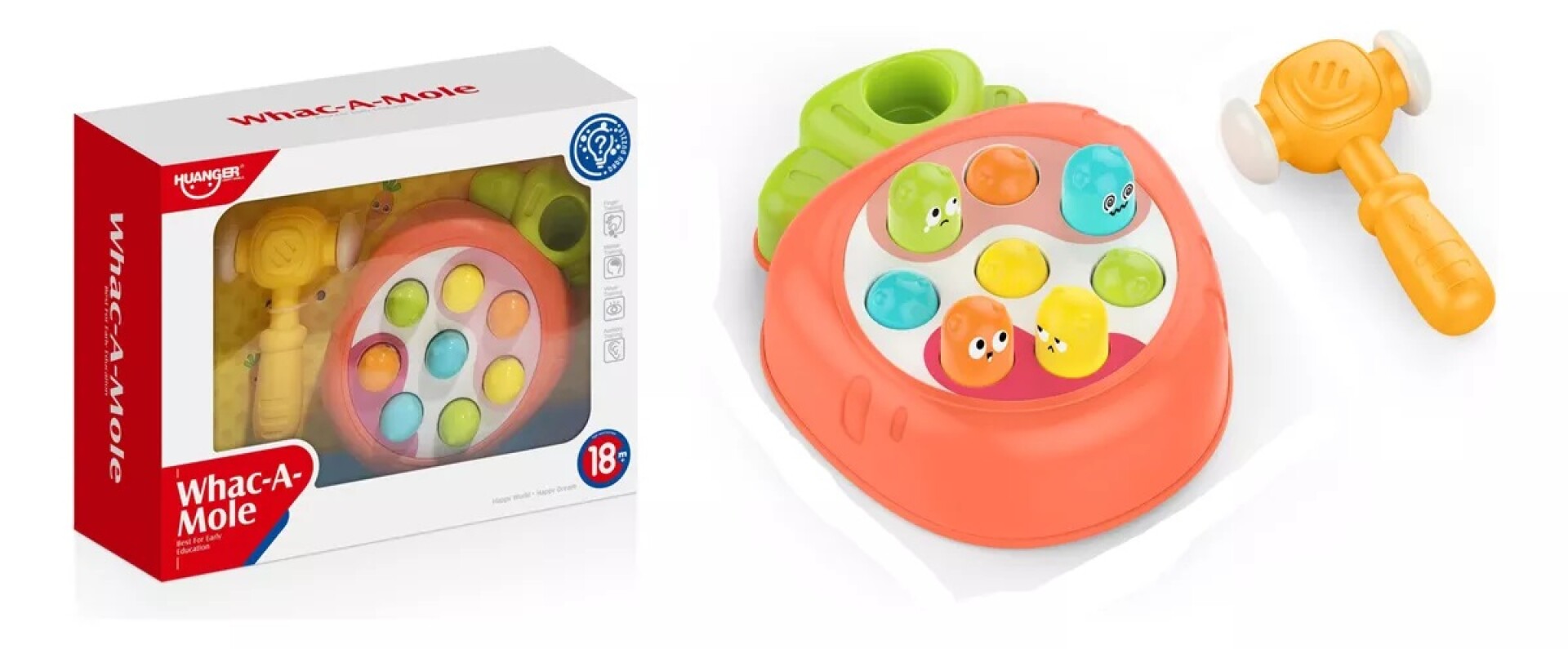Juego Didáctico Huanger Martillo Guacamole He8032 