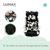 Silla para Auto Booster 3 en 1 Next Generation Lumax Kids Blanco/Negro