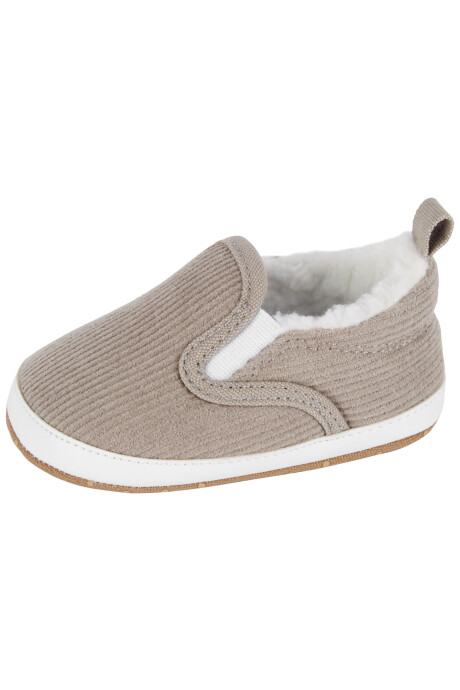 Zapatillas con sherpa de imitación Sin color