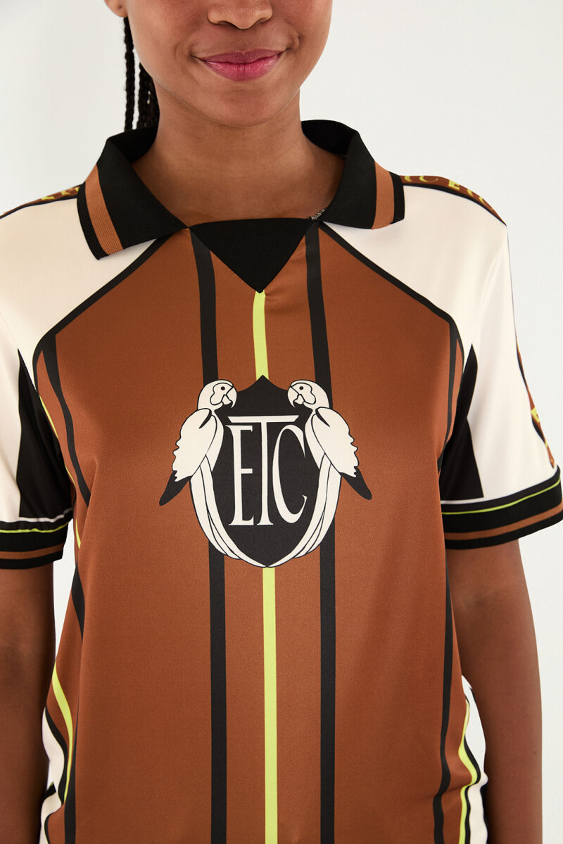 CAMISETA DEPORTIVA Marron