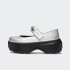Crocs Stomp Metallic Mary Jane Gris